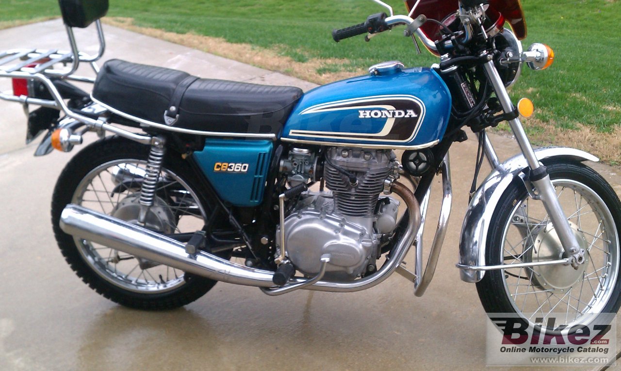 Honda CB 360 poster